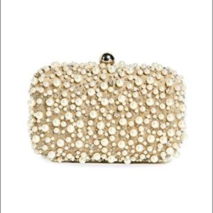 Santi Beaded Box Clutch